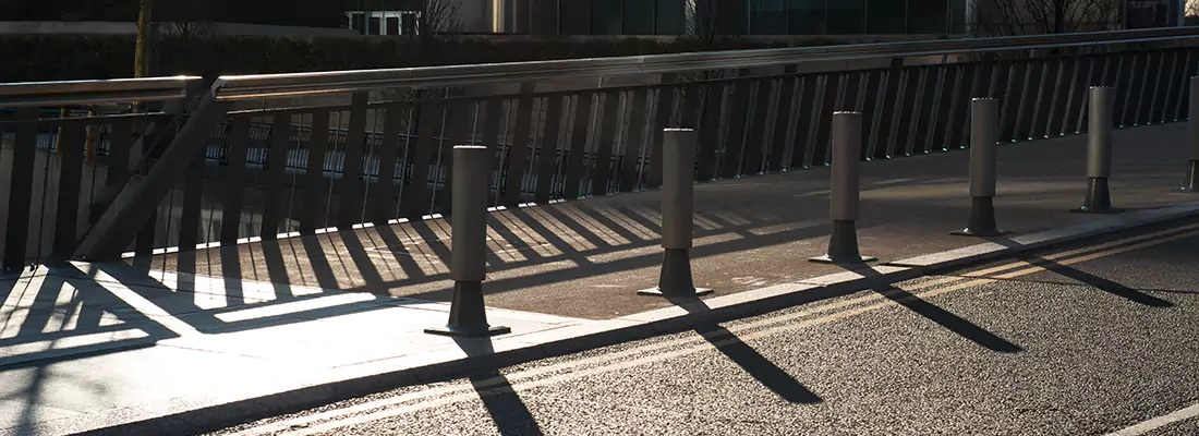 Car Bollard Installation for Parking Lots, Driveways in Wellington, FL