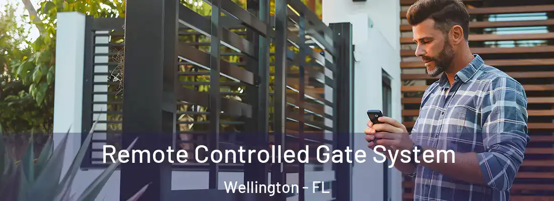  Remote Controlled Gate System Wellington - FL